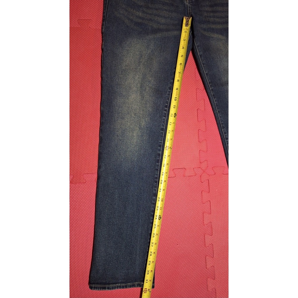 True Religion Blue Denim Jeans Geno Relaxed Slim Fit Pants Size 32x32 Men's - Picture 9 of 10